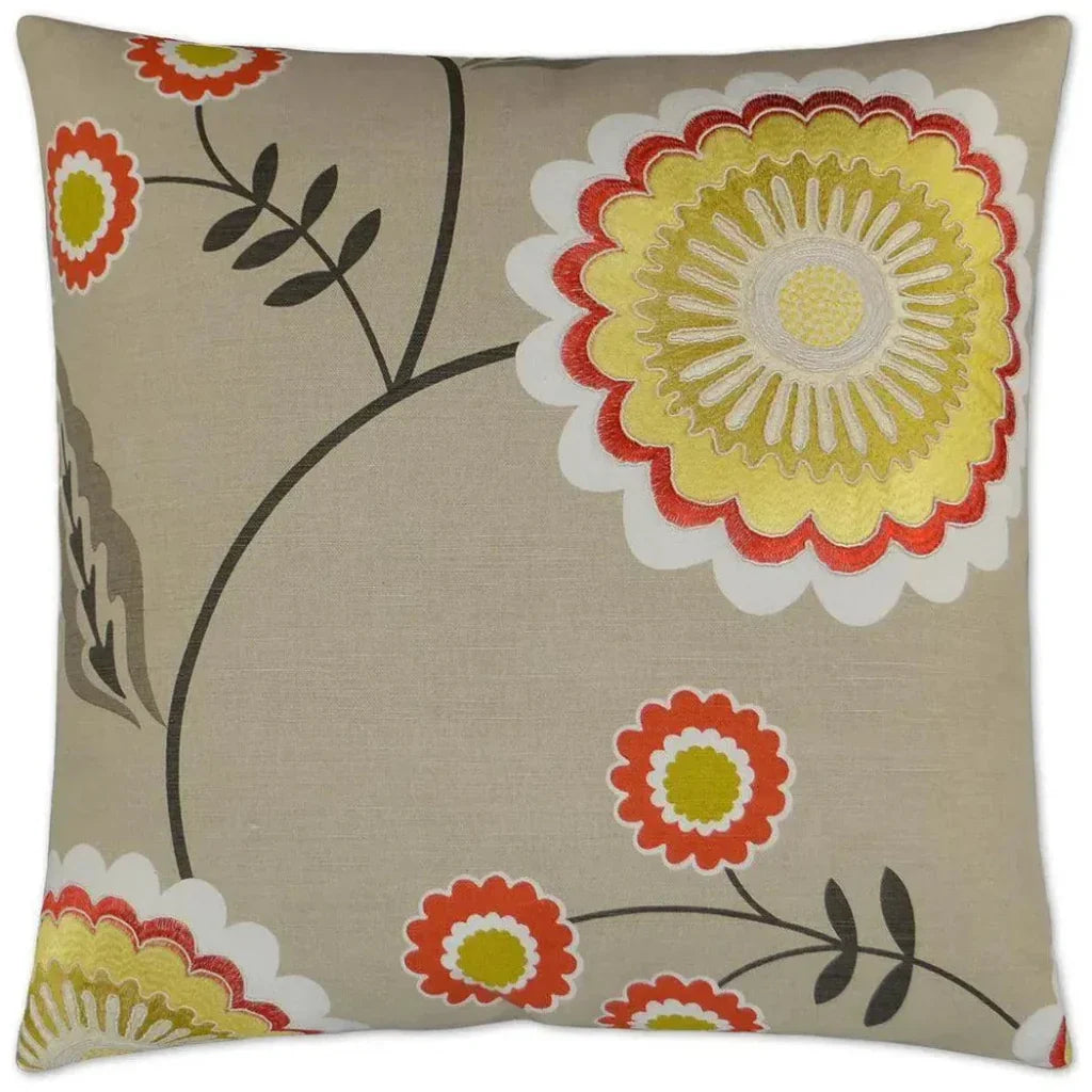 Caladium Multi Color Throw Pillow Insert - LOOMLAN - D.V. Kap - Throw Pillows