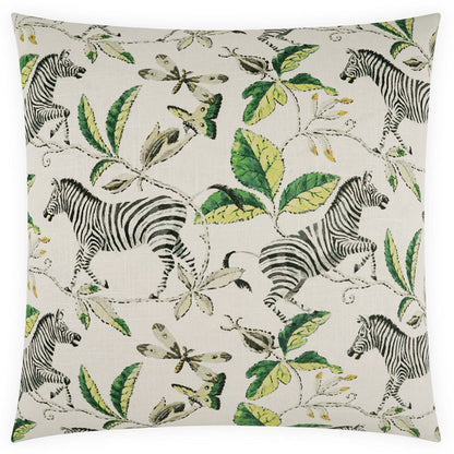 Calla White Throw Pillow