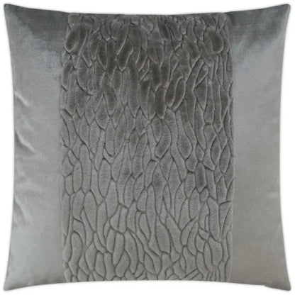 D.V. Kap Callard Band Grey Throw Pillow With Insert