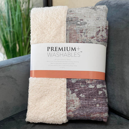 Calm Geometry 50" x 70" Throw Blanket -- view 2