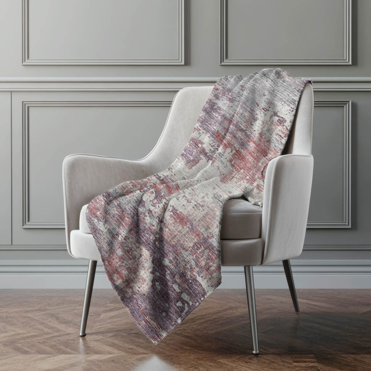 Calm Geometry 50" x 70" Throw Blanket