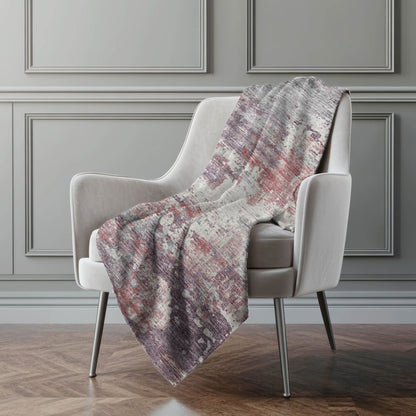 Calm Geometry 50" x 70" Throw Blanket