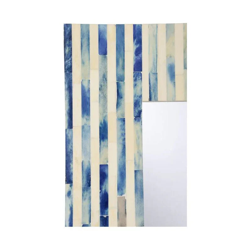 Cambridge Bone Inlay Framed Wall Mirror - LOOMLAN - Chelsea House - Wall Mirrors