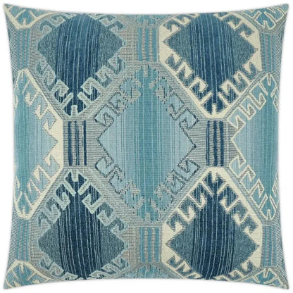 Cankiri Sapphire Blue Throw Pillow Insert - LOOMLAN - D.V. Kap - Throw Pillows