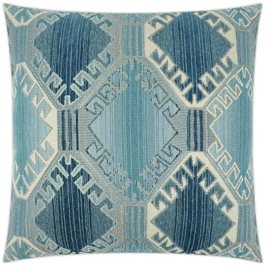 Cankiri Sapphire Blue Throw Pillow Insert - LOOMLAN - D.V. Kap - Throw Pillows