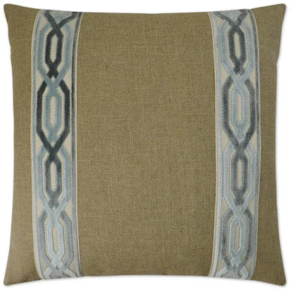 D.V. Kap Cannes Mist Grey Throw Pillow With Insert