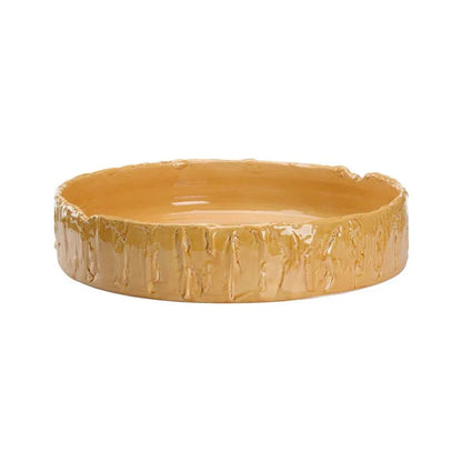 Capaci Ocher Glazed Bowl - LOOMLAN - Wildwood - Boxes & Bowls