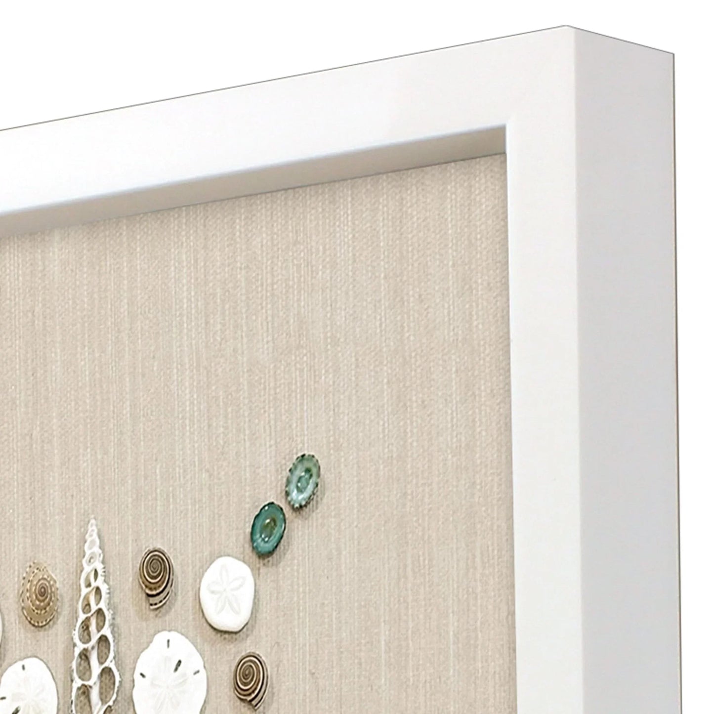 Caparazon Wood Frame Brown Canvas Art