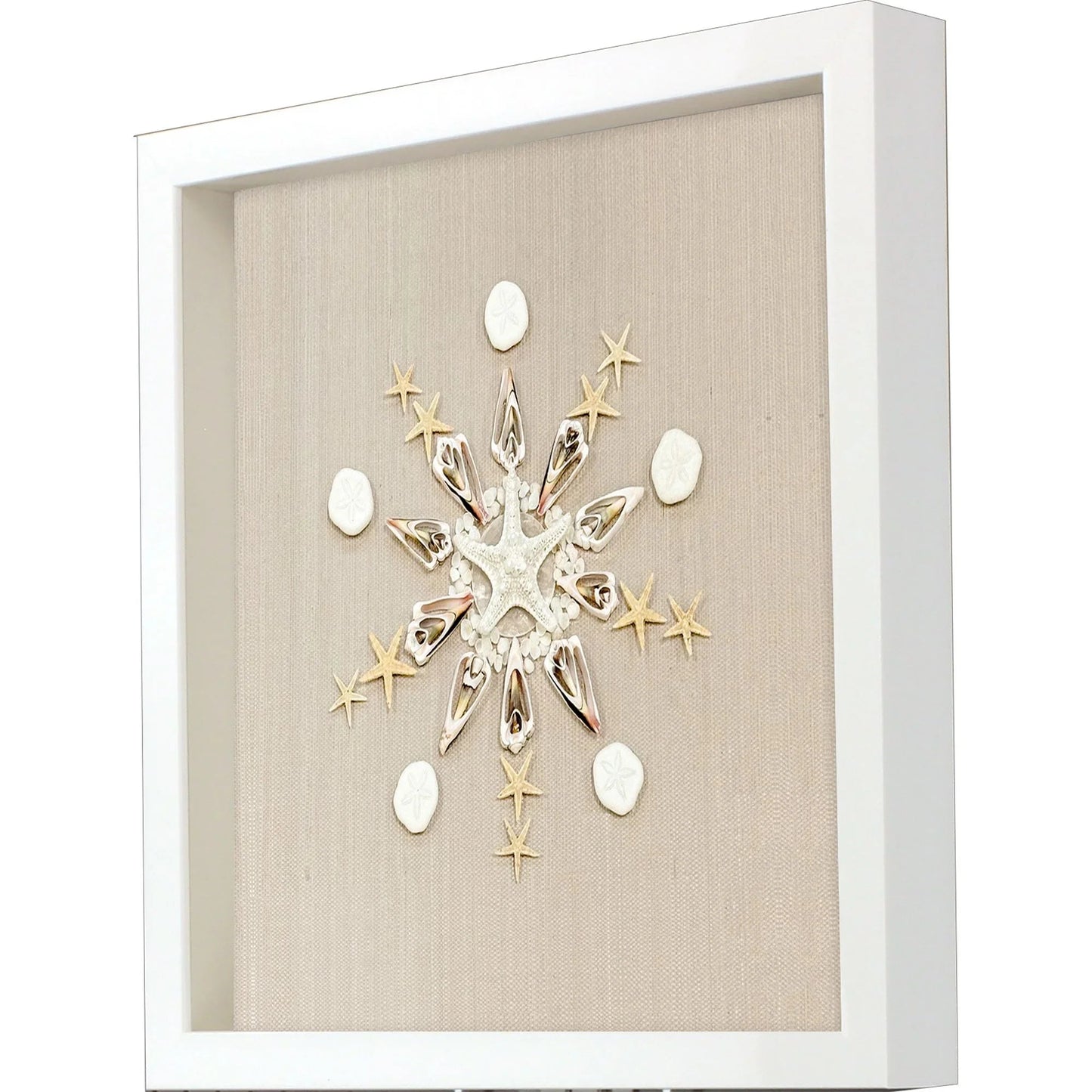 Caparazon Wood Frame Brown Canvas Art