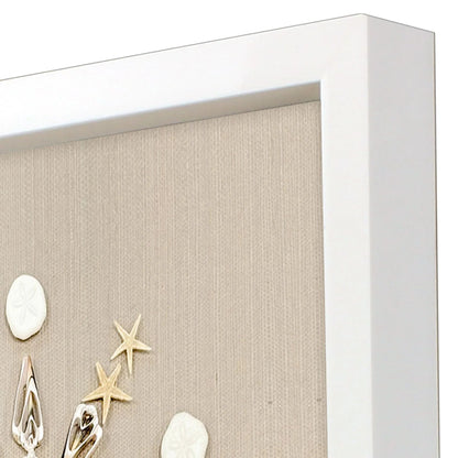 Caparazon Wood Frame Brown Canvas Art