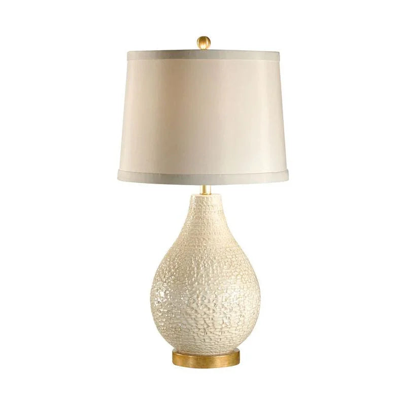 Capri Glazed Ceramic Table Lamp - LOOMLAN - Wildwood - Table Lamps