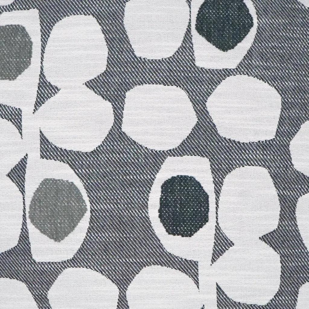 D.V. Kap Caprioni Tuxedo Abstract Grey Large Throw Pillow Insert