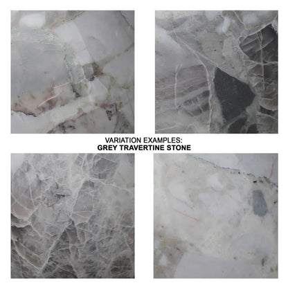 Capsule Travertine Table Lamp Home Lighting - LOOMLAN - Jamie Young - Table Lamps