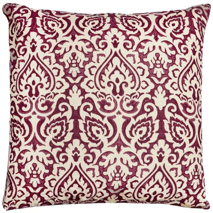 Carl Damask Decorative Throw Pillow For Couch - LOOMLAN - LOOMLAN - Throw Pillows