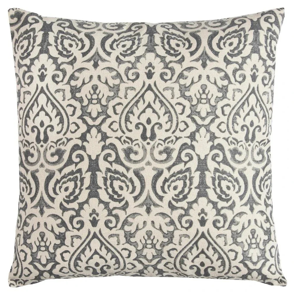 Carl Damask Decorative Throw Pillow For Couch - LOOMLAN - LOOMLAN - Throw Pillows