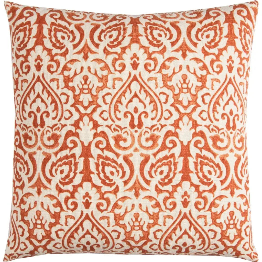 Carl Damask Decorative Throw Pillow For Couch - LOOMLAN - LOOMLAN - Throw Pillows