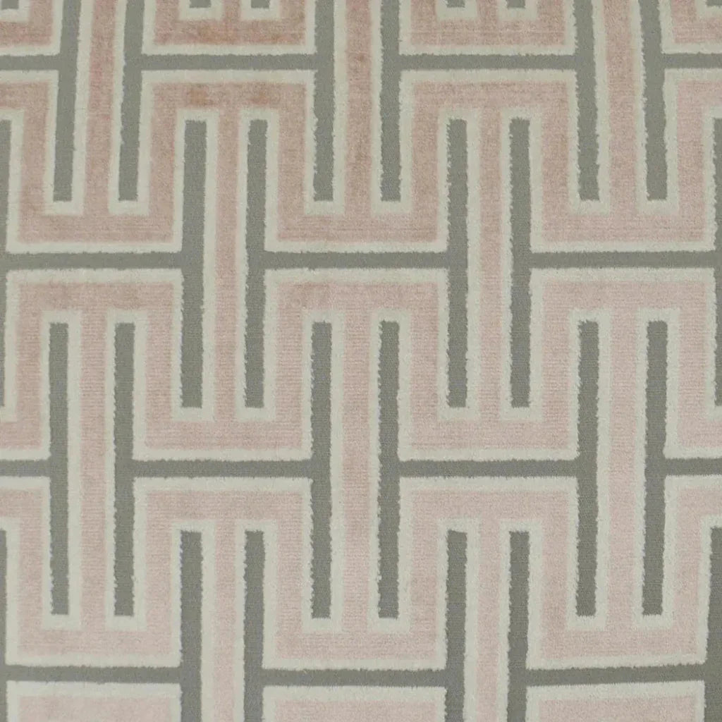 Carlyle Blush Brown Throw Pillow With Insert - LOOMLAN - D.V. Kap - Throw Pillows