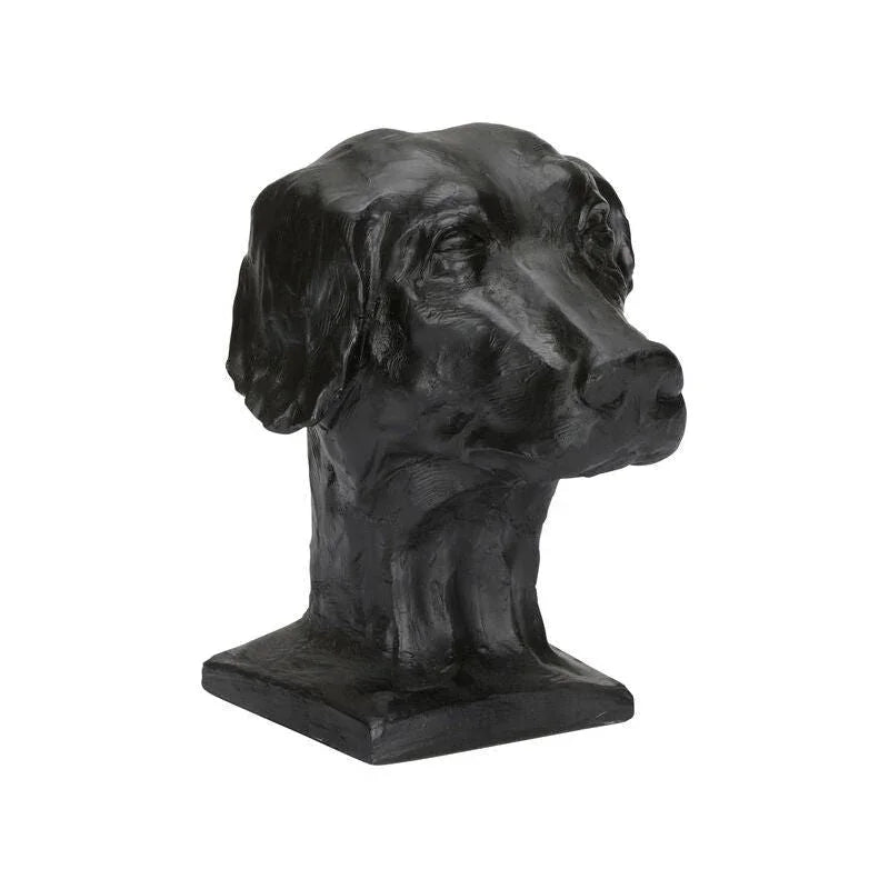 Cast Composite Crafted Dog Sculpture - LOOMLAN - Chelsea House - Statues & Sculptures