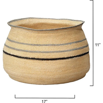 Caterpillar Basket - LOOMLAN - Jamie Young - Vases & Jars