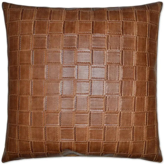Catmandoo Saddle Solid Copper Large Throw Pillow Insert - LOOMLAN - D.V. Kap - Throw Pillows