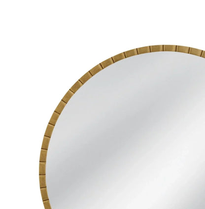 Celeste Gold Leaf Wall Mirror - LOOMLAN - Bassett Mirror - Wall Mirrors