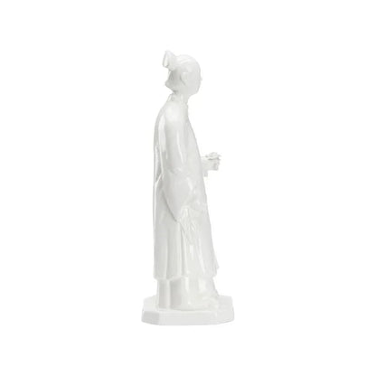Ceramic Made Chinese Human Figurine - LOOMLAN - Chelsea House - Statues & Sculptures