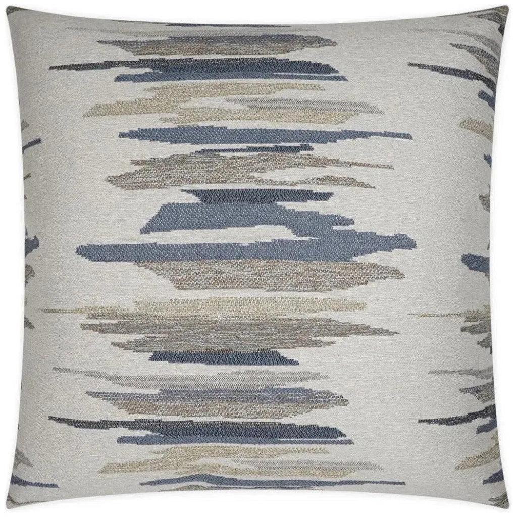 Chadsford Blue Slate Blue Large Throw Pillow Insert - LOOMLAN - D.V. Kap - Throw Pillows