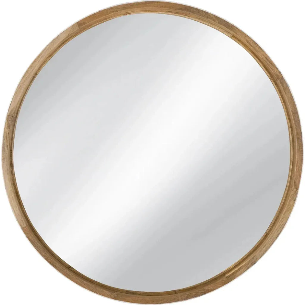 Changes Wood and Bone Wall Mirror - LOOMLAN - Bassett Mirror - Wall Mirrors