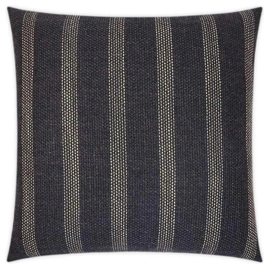 Channel Black Throw Pillow With Insert - LOOMLAN - D.V. Kap - Throw Pillows