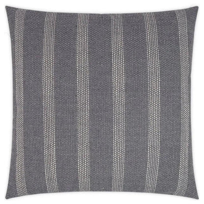 Channel Caper Grey Throw Pillow With Insert - LOOMLAN - D.V. Kap - Throw Pillows