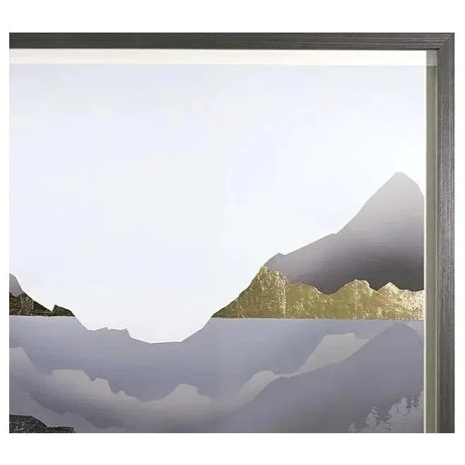 Charcoal Frame Luxe Art-Framed Wall Art-SUNPAN-LOOMLAN