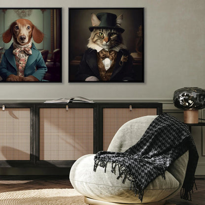 Charming Cat Multi Canvas Art