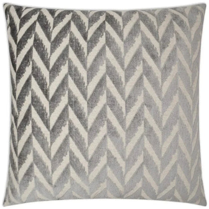 D.V. Kap Charming Zinc Grey Throw Pillow With Insert