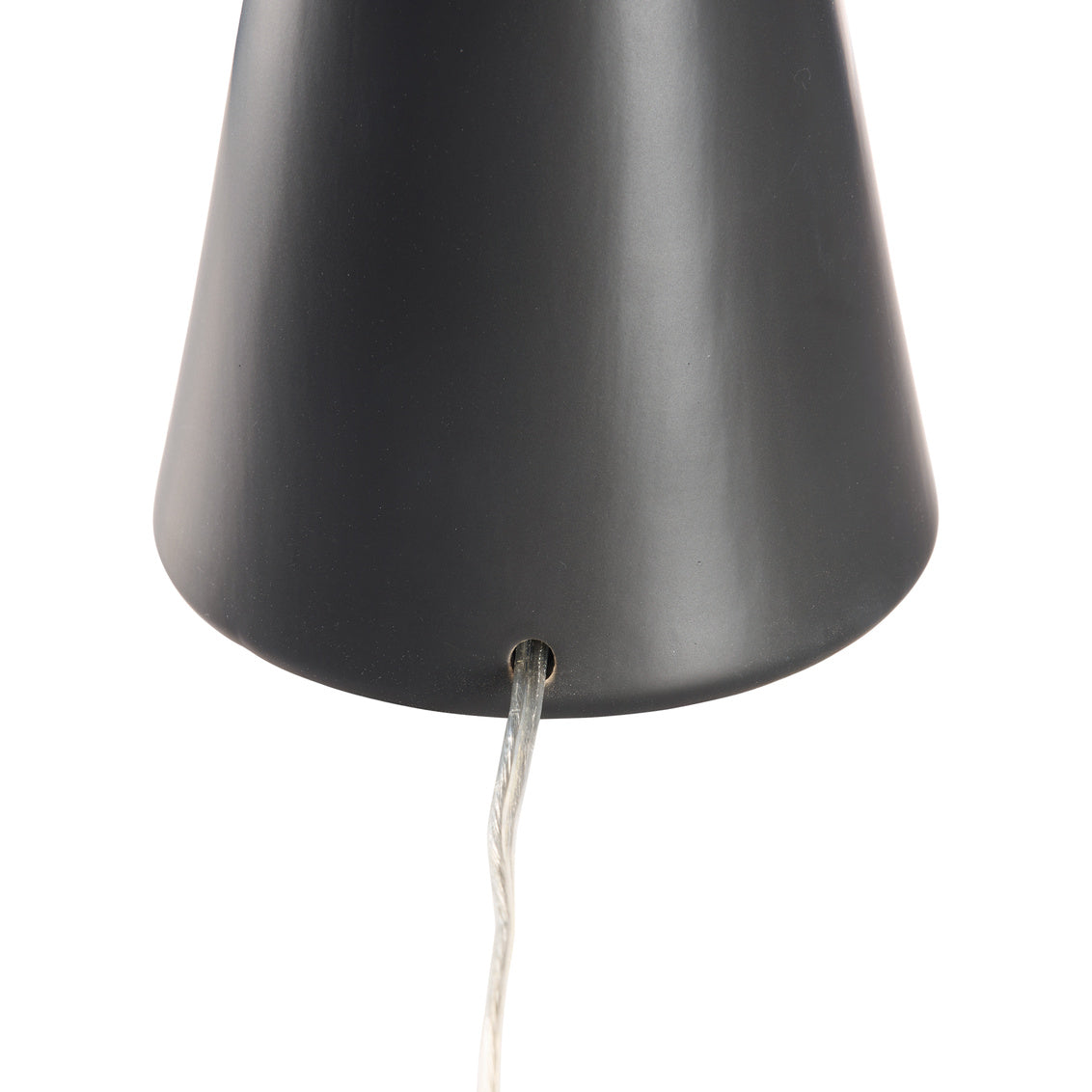 Chase Matte Black Ceramic Table Lamp