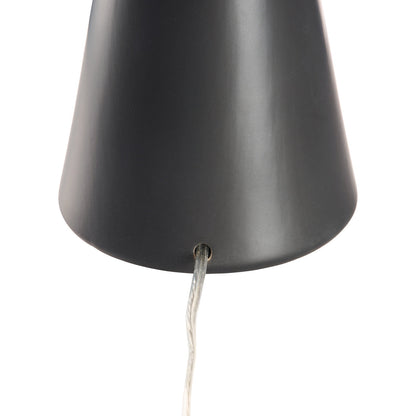 Chase Matte Black Ceramic Table Lamp