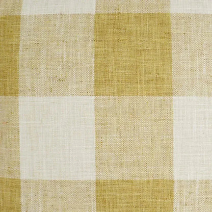D.V. Kap Check Please Yellow Throw Pillow With Insert