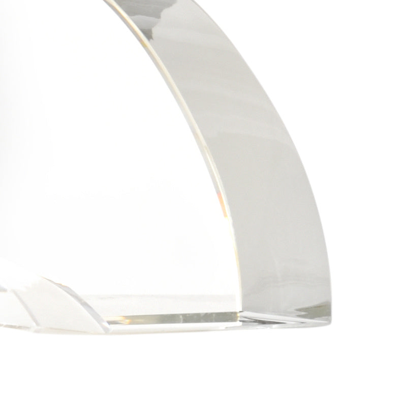 Chess Court Crystal Golden Table Lamp