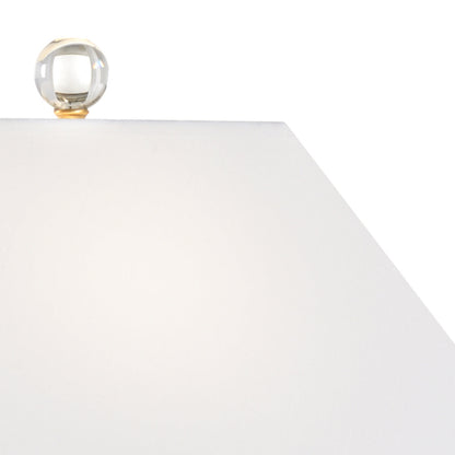 Chess Court Crystal Golden Table Lamp