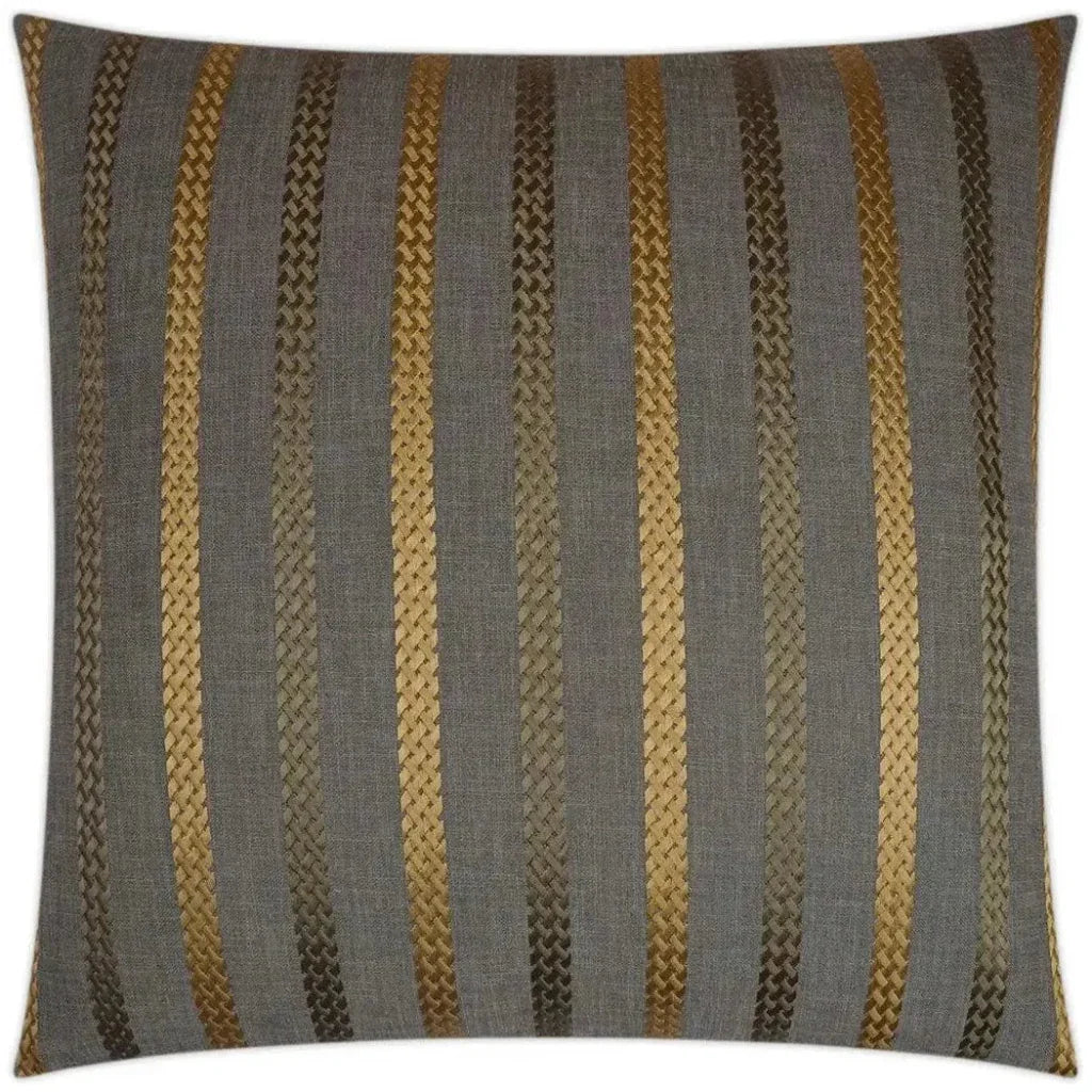 Cheverny Charcoal Grey Throw Pillow Insert - LOOMLAN - D.V. Kap - Throw Pillows