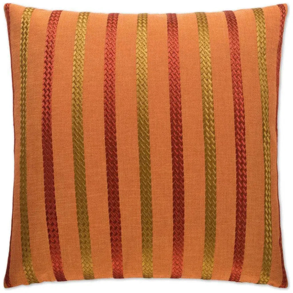 Cheverny Flame Red Throw Pillow With Insert - LOOMLAN - D.V. Kap - Throw Pillows