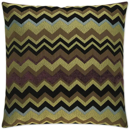 Chevron Brown Throw Pillow With Insert - LOOMLAN - D.V. Kap - Throw Pillows