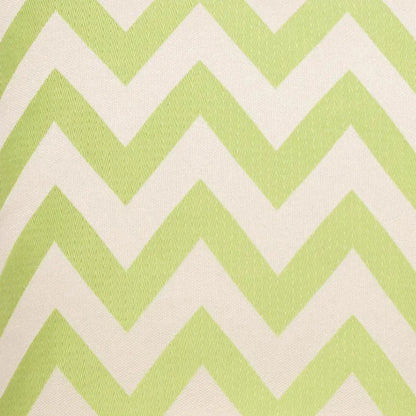 Chevron Chic Green Throw Pillow With Insert - LOOMLAN - D.V. Kap - Throw Pillows
