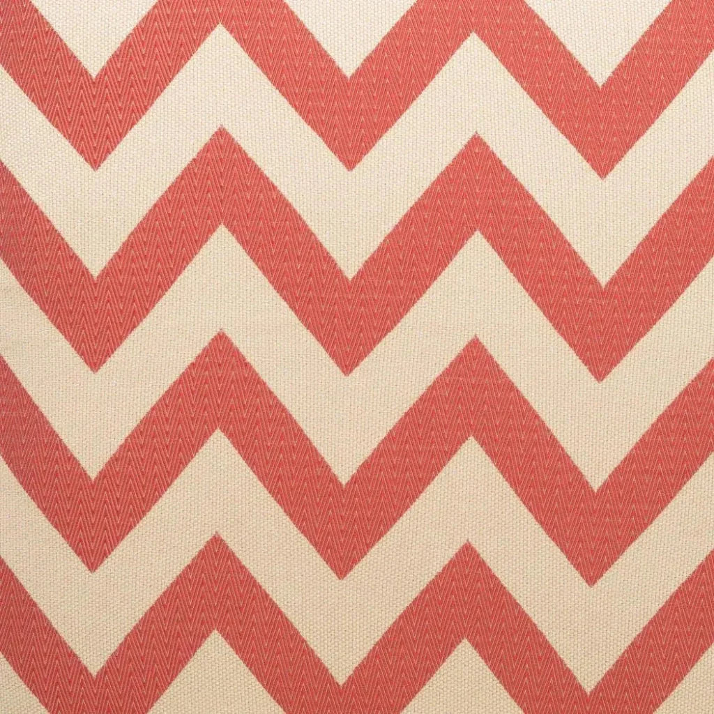 Chevron Chic Red Throw Pillow With Insert - LOOMLAN - D.V. Kap - Throw Pillows