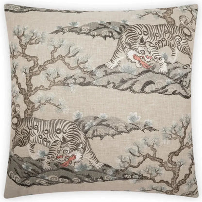 D.V. Kap Chonburi Zen Brown Throw Pillow With Insert