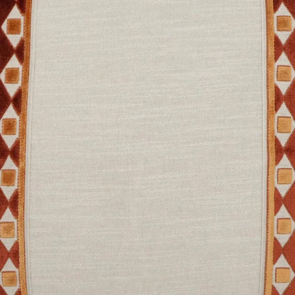 Cirque Apricot Band Orange Copper Large Throw Pillow - LOOMLAN - D.V. Kap - Throw Pillows