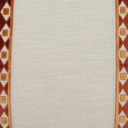 Cirque Apricot Band Orange Copper Large Throw Pillow - LOOMLAN - D.V. Kap - Throw Pillows