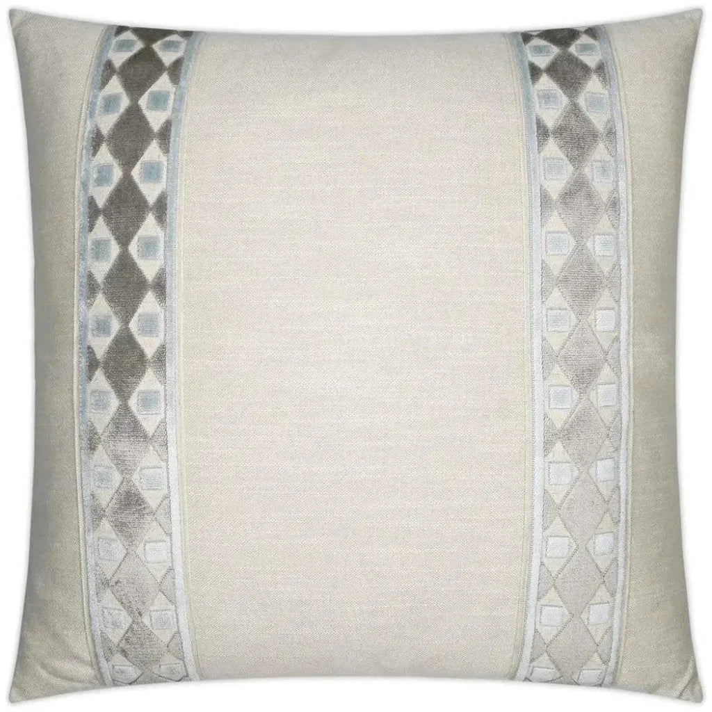 Cirque Spa Band Grey Large Throw Pillow Insert - LOOMLAN - D.V. Kap - Throw Pillows