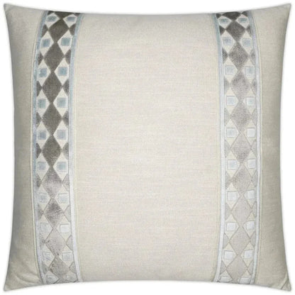 Cirque Spa Band Grey Large Throw Pillow Insert - LOOMLAN - D.V. Kap - Throw Pillows