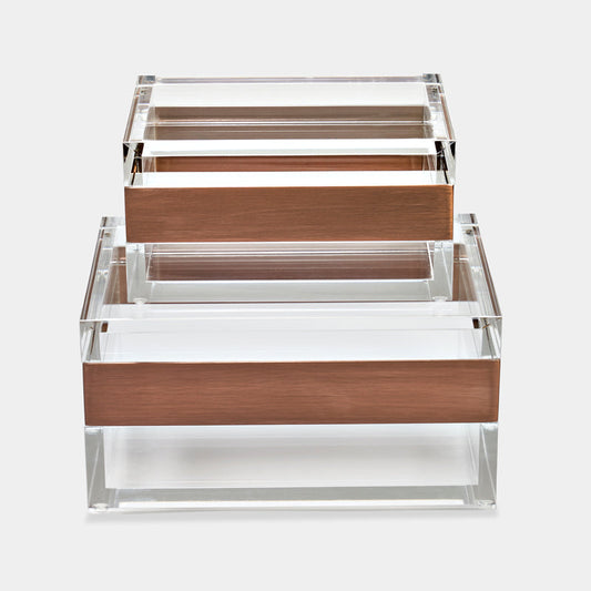 Clara Clear Acrylic Box 2PC