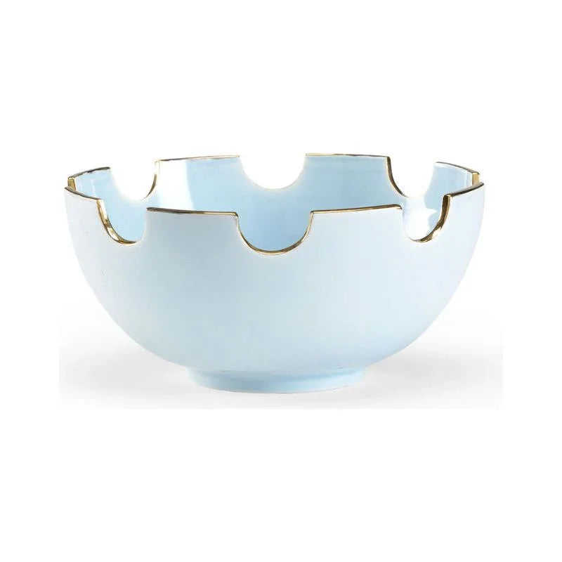 Classic Designed Ceramic Bowl - LOOMLAN - Chelsea House - Boxes & Bowls